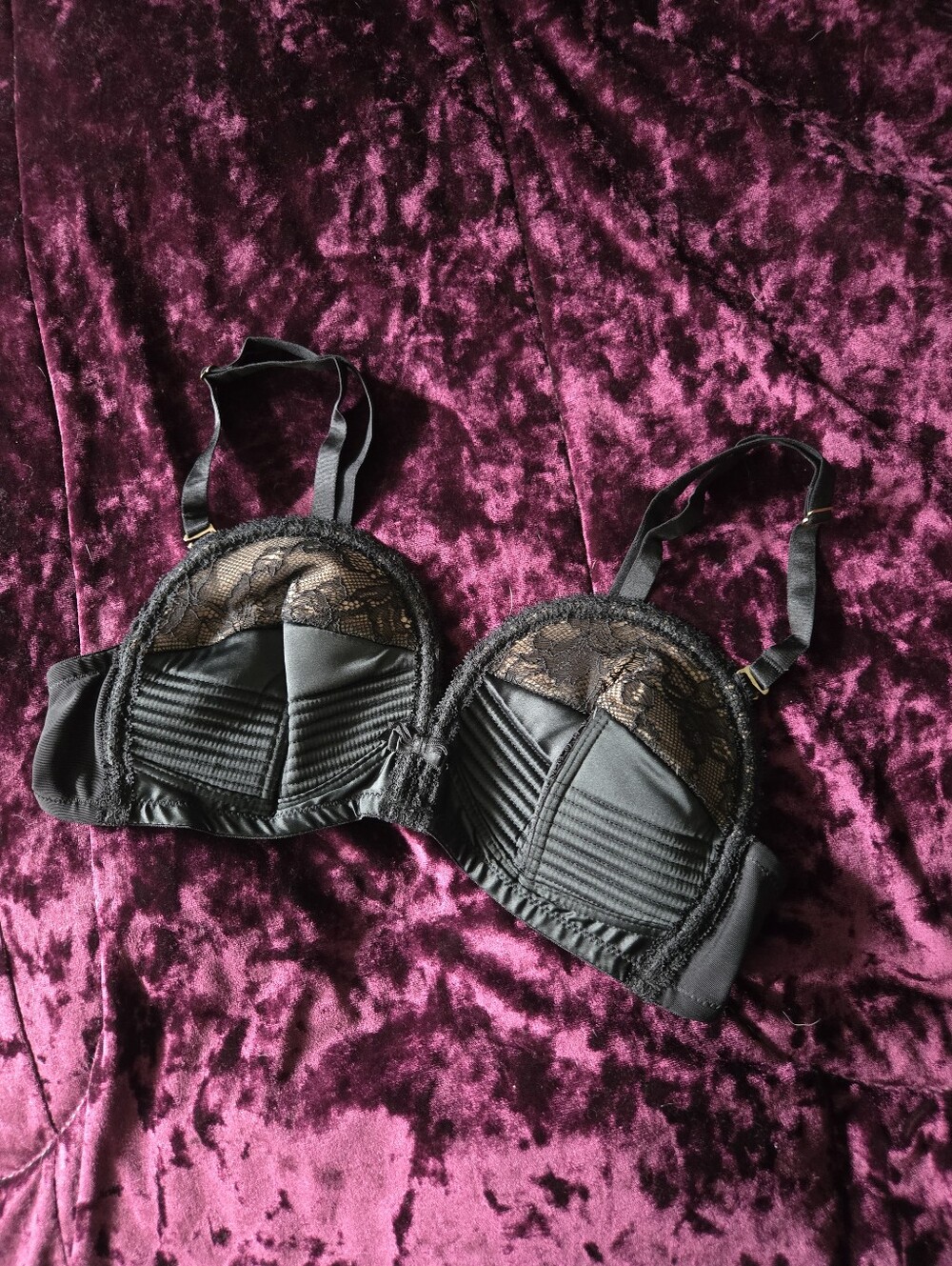 Dita Von Teese Her Sexcellency Overwire Retro Bustier Bra 34B - Picture 2 of 7